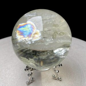 2.99"Natural Light Yellow Quartz Crystal Ball,Tibetan Himalayan Stunning Rainbow Citrine,White Phantom Quartz Crystal Sphere,Meditate Ball 2.99"Natural Light Yellow Quartz Crystal Ball,Tibetan Himalayan Stunning Rainbow Citrine,White Phantom Quartz Crystal Sphere,Meditate Ball