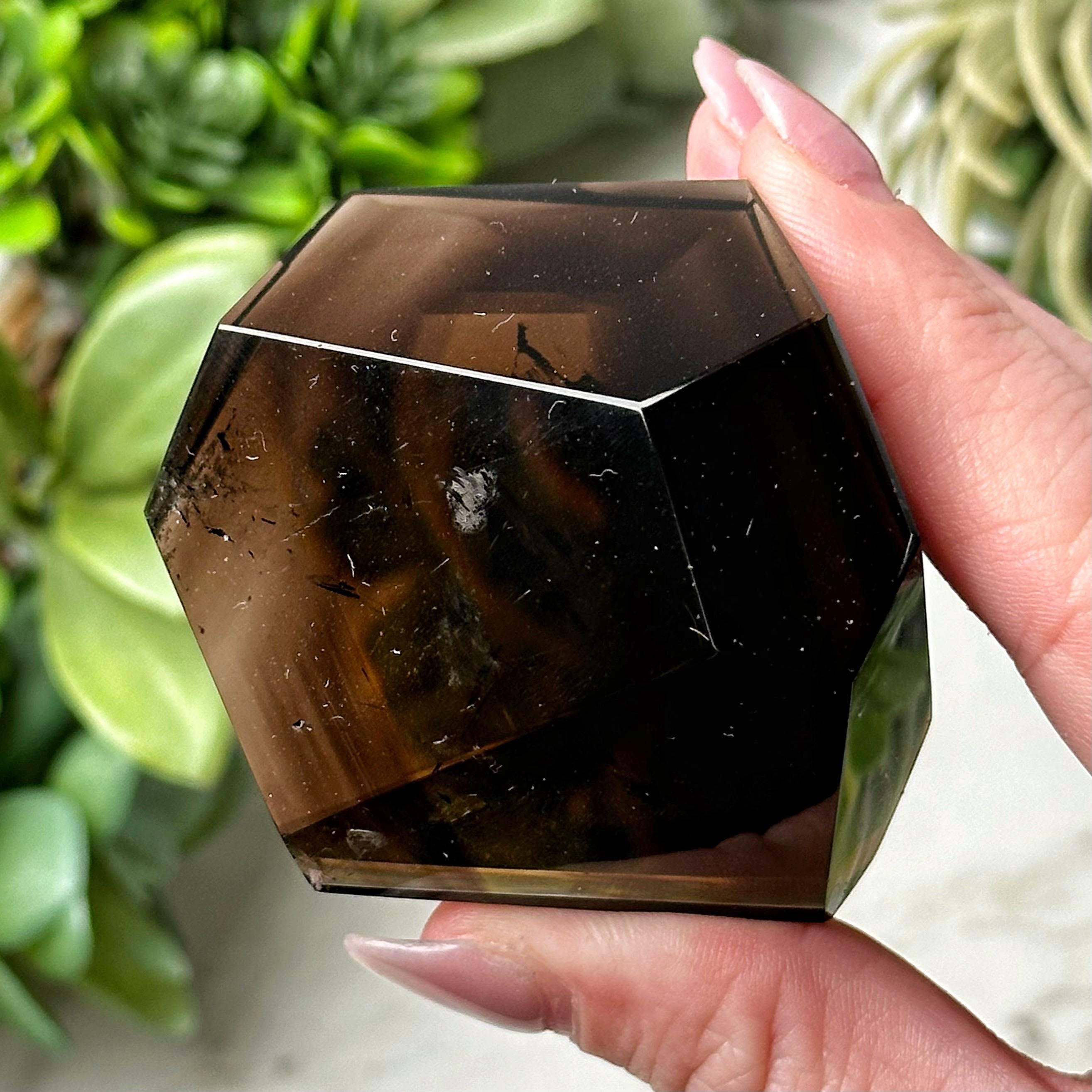 Citrine Freeform | 103g | - #6 (polished Yellow Crystal Chunk, Solar Plexus Chakra, Healing Stone, Confidence)