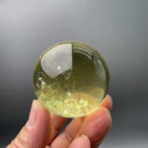Natural Citrine Quartz Crystal Ball: Reiki Healing Sphere (2.2") Natural Citrine Quartz Crystal Ball: Reiki Healing Sphere (2.2")
