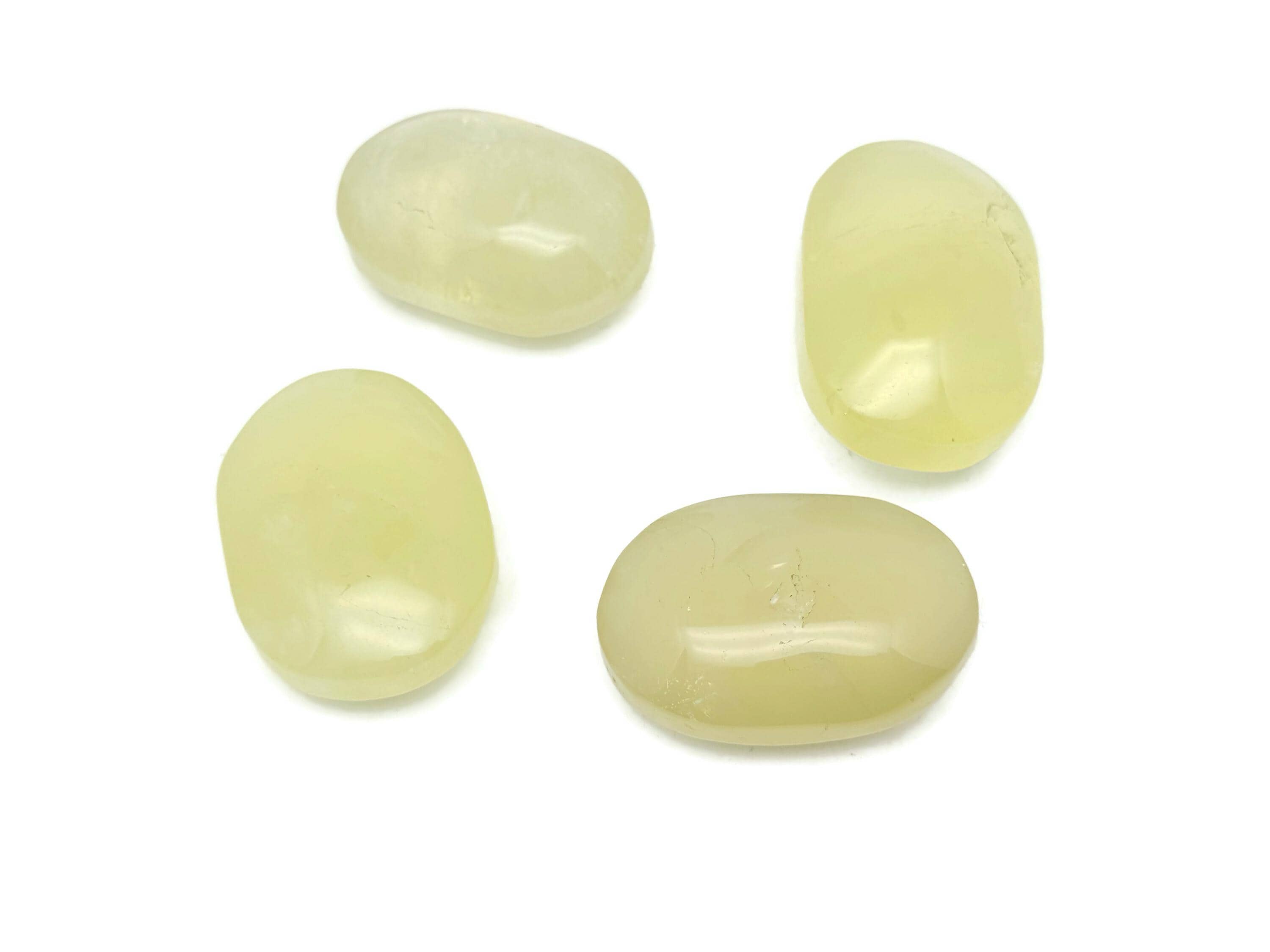 Citrine Palm Stone – Spa Gemstone –natural Gemstone – Relaxing - Worry Stone - Energy Gemstone - Pa1057