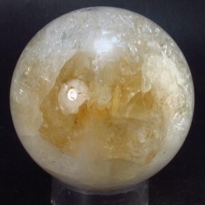 Citrine Sphere From Brazil - 2.3" - 250 Grams Citrine Sphere From Brazil - 2.3" - 250 Grams