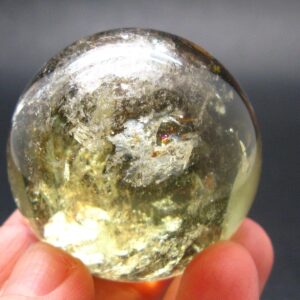 Citrine Sphere From Brazil - 1.6" - 107.3 Grams Citrine Sphere From Brazil - 1.6" - 107.3 Grams