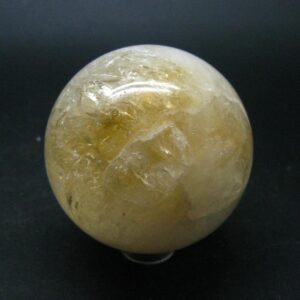 Citrine Sphere From Brazil - 2.2" - 215.77 Grams Citrine Sphere From Brazil - 2.2" - 215.77 Grams