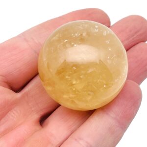 Citrine Sphere Stone A++ – Crystal Ball - Healing Crystal Stones – Crystal Décor – 40-50mm - Ba1035 Citrine Sphere Stone A++ – Crystal Ball - Healing Crystal Stones – Crystal Décor – 40-50mm - Ba1035