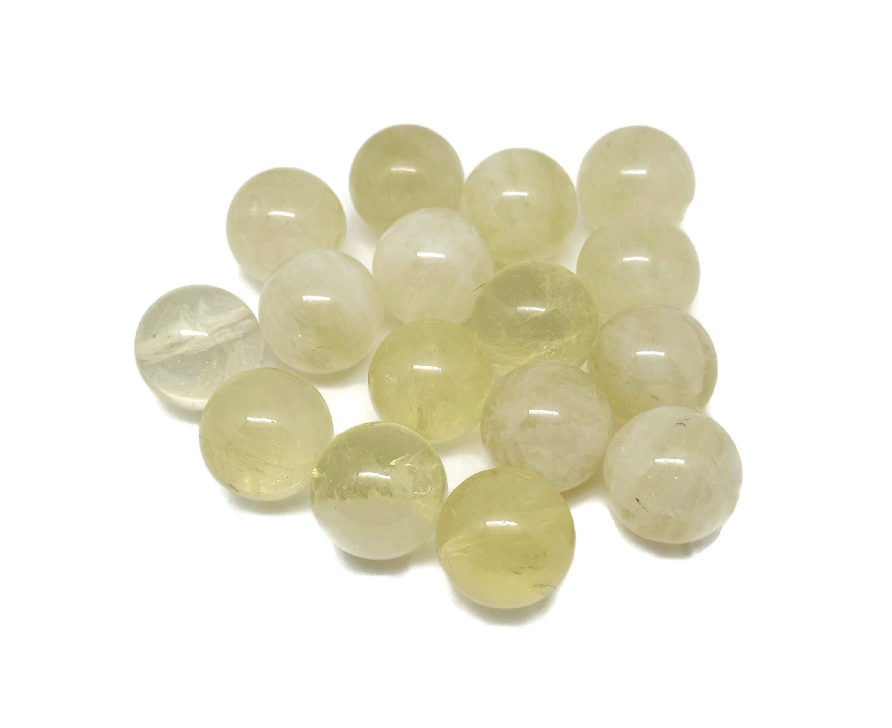 Citrine Sphere Stone – Citrine Crystal Ball - Healing Crystal Stones – Natural Citrine Sphere – Gift For Her – 20mm - Sp1118