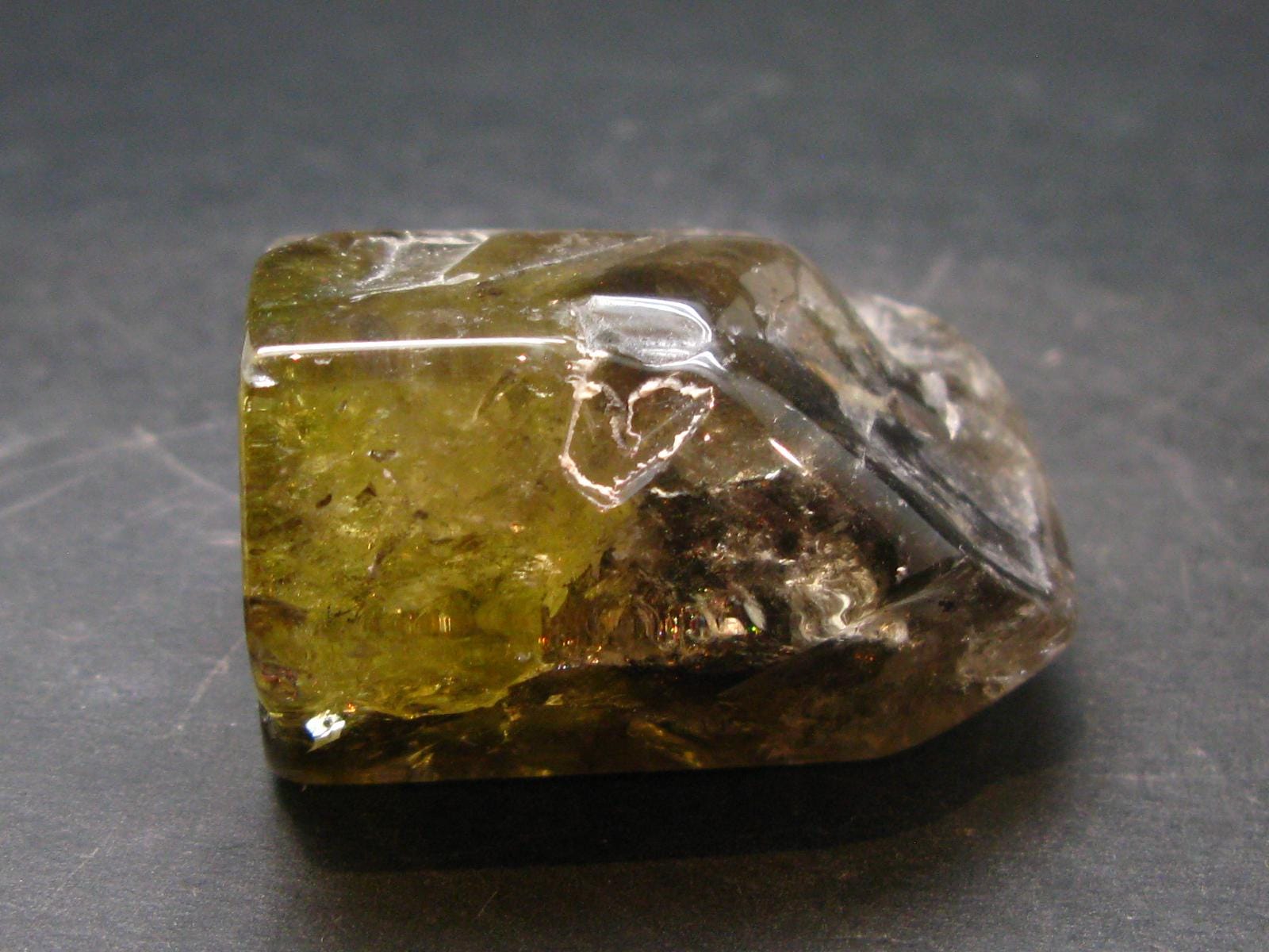 Nice Untreated Unheated Citrine Tumbled Stone From Zambia - 290.0 Carats - 1.6"