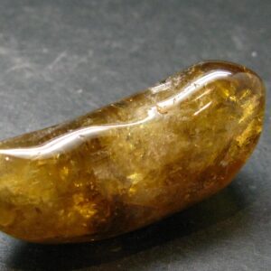 Nice Untreated Unheated Citrine Tumbled Stone From Zambia - 195.45 Carats - 2.1"