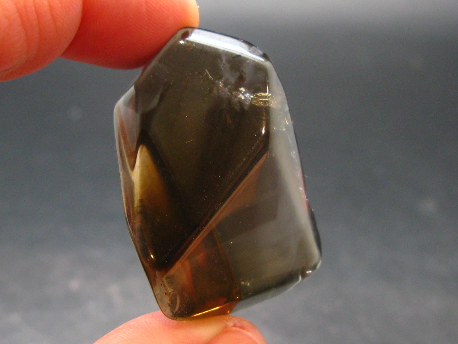 Nice Untreated Unheated Citrine Tumbled Stone From Zambia - 106.0 Carats - 1.6"