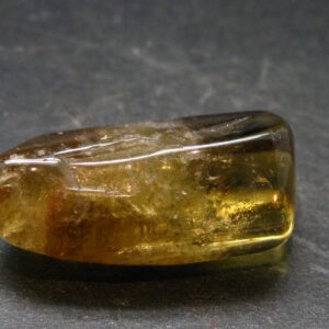 Nice Untreated Unheated Citrine Tumbled Stone From Zambia - 66.25 Carats - 1.3"