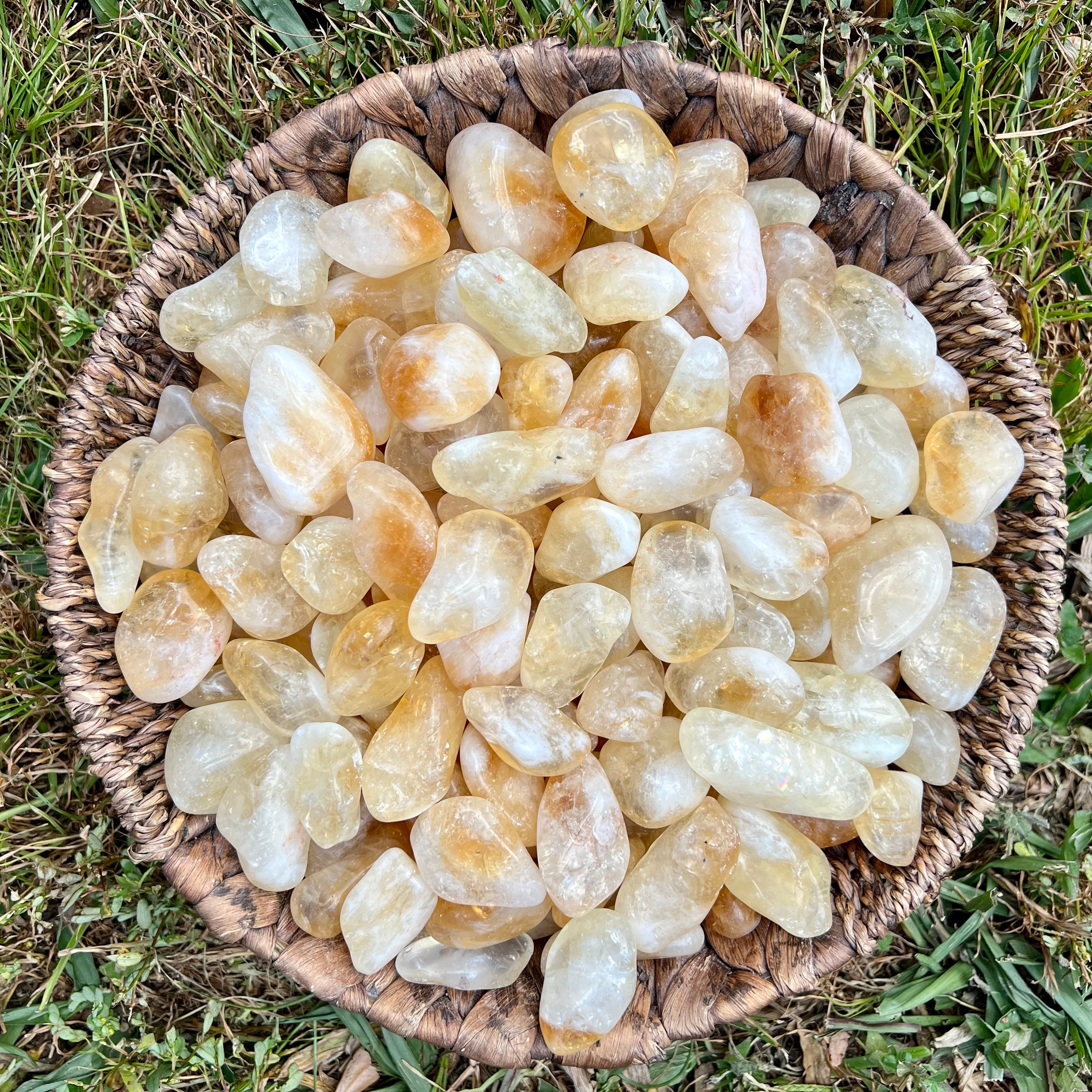 Citrine Tumbled Stones