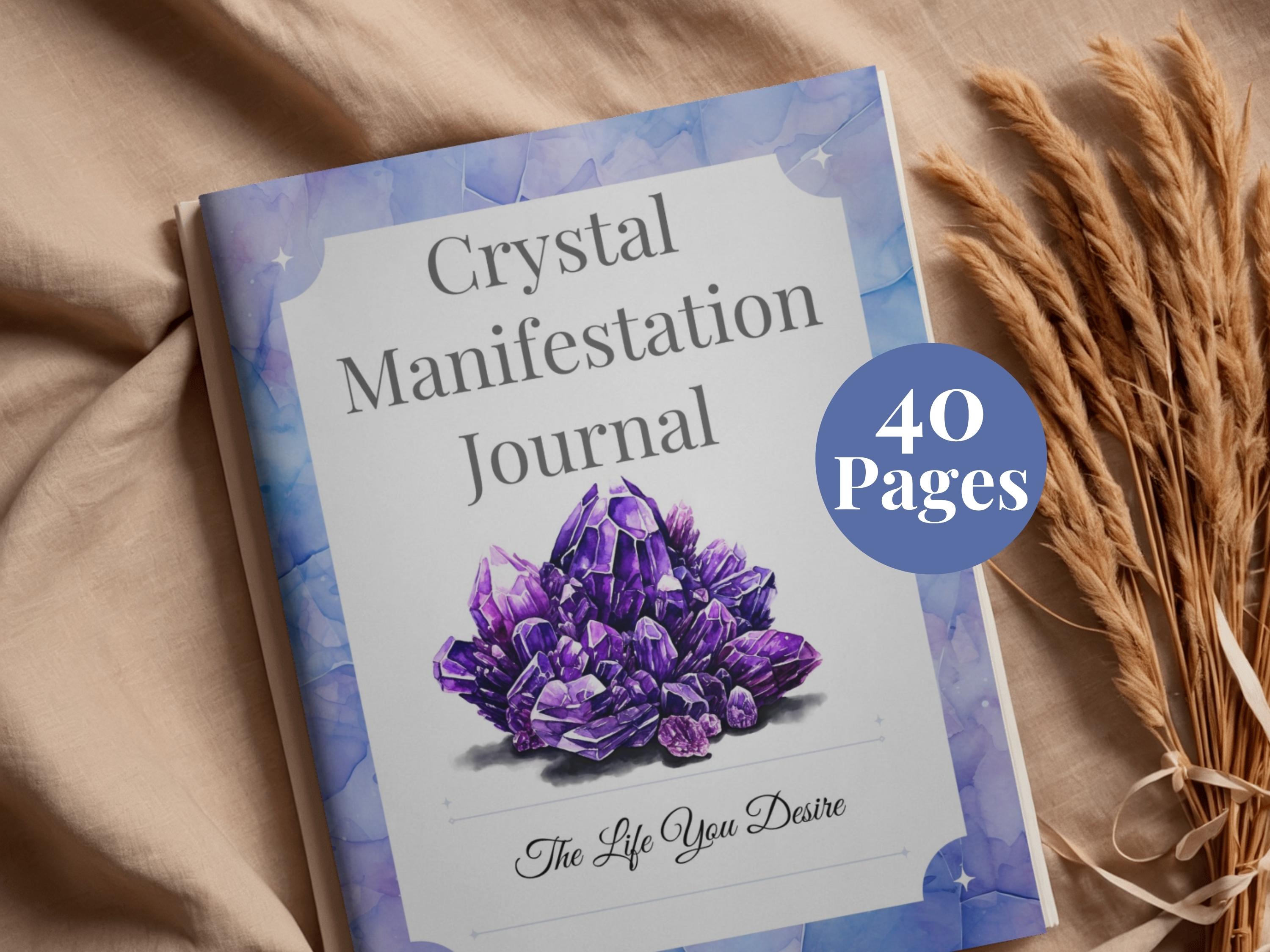 Printable Journal After Loss Of Mom Crystal Spiritual Reset Sympathy Gift For Her Mindfulness Healing 40 Page Bereavement Instant Download