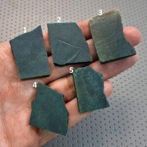 Dark Green Jade Raw Slab, Loose Gemstone for Jewelry Making Dark Green Jade Raw Slab, Loose Gemstone for Jewelry Making