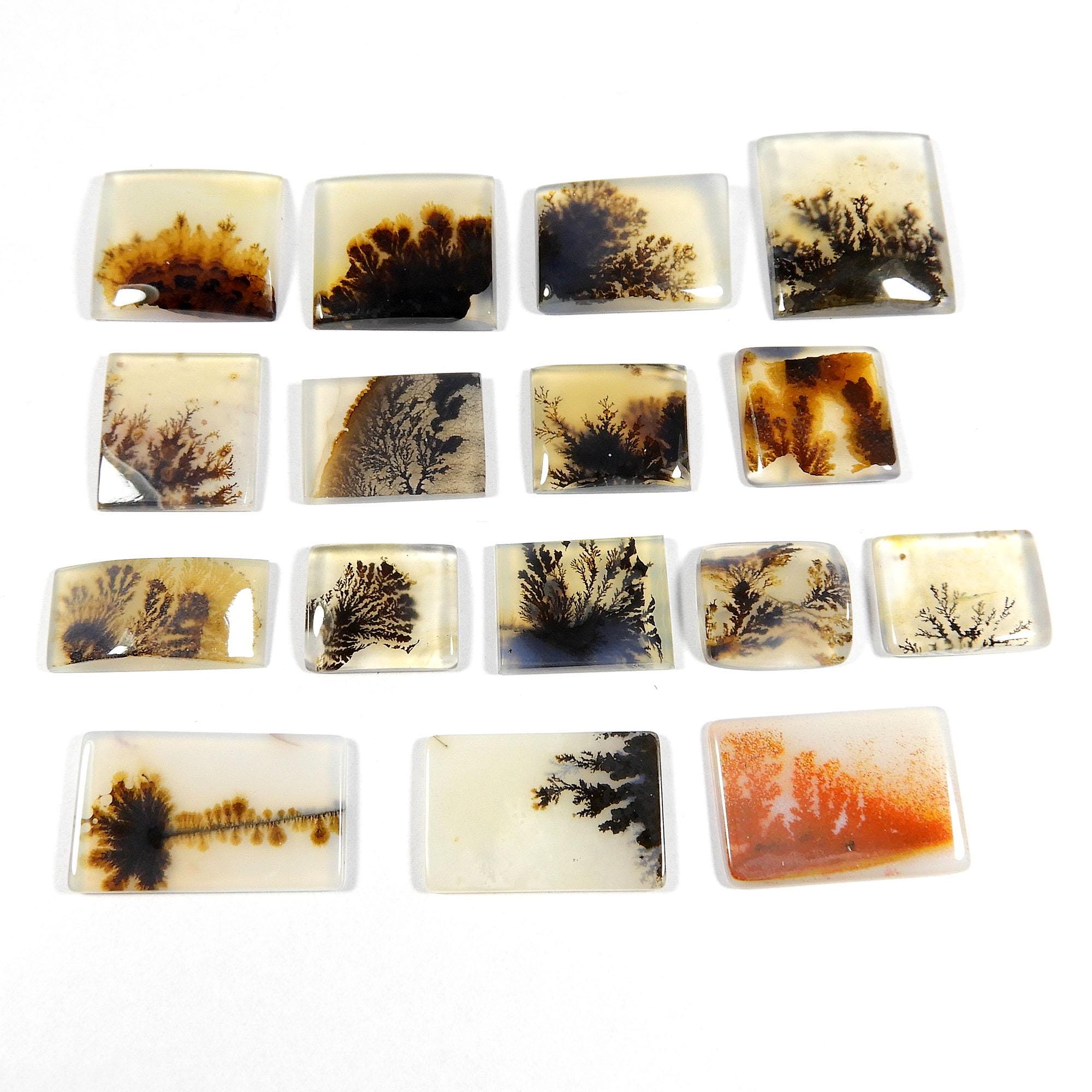Aaa+ Shazar Dendrite Agate Cabochon. Natural Scenic Dendritic Gemstone. Shazar Dendrite Gemstone. Rectangle Shape Scenic Loose For Jewelry. Aaa+ Shazar Dendrite Agate Cabochon. Natural Scenic Dendritic Gemstone. Shazar Dendrite Gemstone. Rectangle Shape Scenic Loose For Jewelry.