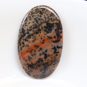 Natural Honey Dendrite agate Cabochon, Big Size, Honey Dendrite Agate Loose Stone, Dendrite Agate Loose Gemstone, Pocket stone, Brown Stone.