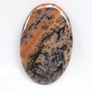 Natural Honey Dendrite agate Cabochon, Big Size, Honey Dendrite Agate Loose Stone, Dendrite Agate Loose Gemstone, Pocket stone, Brown Stone.