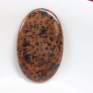 Natural Honey Dendrite agate Cabochon, Big Size, Honey Dendrite Agate Loose Stone, Dendrite Agate Loose Gemstone, Pocket stone, Brown Stone.