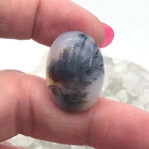 Oval Dendritic Agate Cabochon-26.81ct