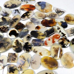 Scenic Dendritic Gemstone. Unique~ Shazar Stone Wholesale Bulk Lot. Shazar Dendrite Agate Cabochon. Natural Shazar Gemstone 1 Pcs To 50 Pcs
