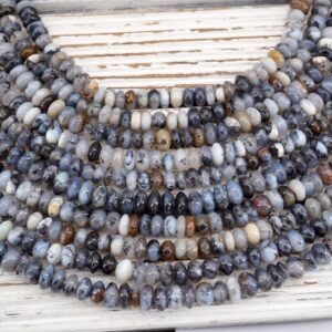 Dendrite Agate 8-10mm Rondelle Beads (etb01774) Unique Jewelry/vintage Jewelry/gemstone Necklace Dendrite Agate 8-10mm Rondelle Beads (etb01774) Unique Jewelry/vintage Jewelry/gemstone Necklace