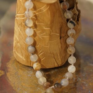 Matte Montana Dendritic Agate Mala • Pocket Mala • 27+1 • 10mm • Worry Beads • Natural Stone Jewelry • Pocket Friendly • Ag4735 Matte Montana Dendritic Agate Mala • Pocket Mala • 27+1 • 10mm • Worry Beads • Natural Stone Jewelry • Pocket Friendly • Ag4735