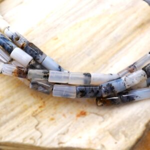 Dendrite Agate 5-6mm Cylinder Beads (etb01847) Unique Jewelry/vintage Jewelry/gemstone Necklace Dendrite Agate 5-6mm Cylinder Beads (etb01847) Unique Jewelry/vintage Jewelry/gemstone Necklace