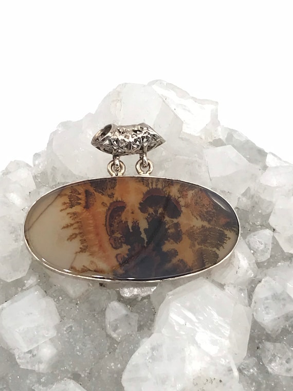 Beautiful Dendritic Agate Pendant Beautiful Dendritic Agate Pendant