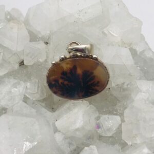 Petite Dendritic Agate Pendant
