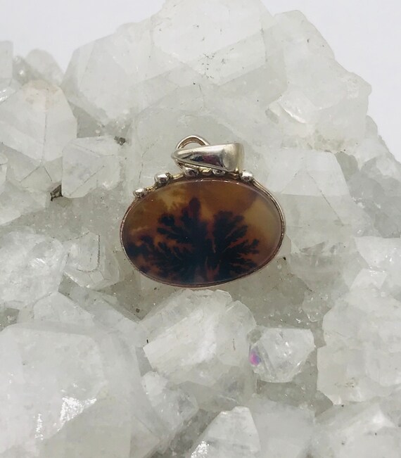 Petite Dendritic Agate Pendant Petite Dendritic Agate Pendant