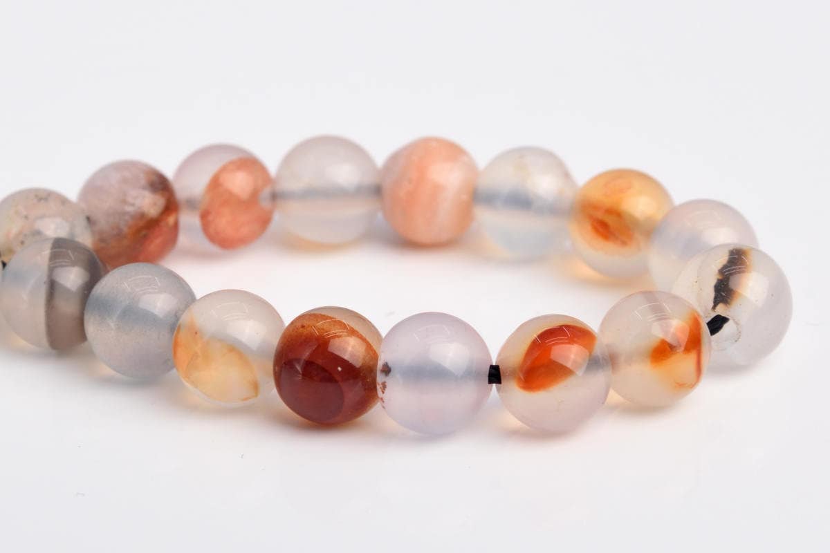 6mm Dendrite Agate Beads Grade Aaa Genuine Natural Africa Gemstone Half Strand Round Loose Beads 7.5" Bulk Lot 1,3,5,10 And 50 (103463h-787)