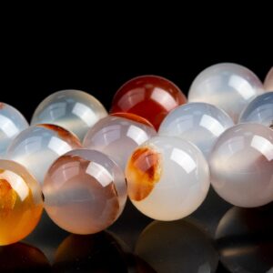 8mm Dendrite Agate Beads Grade Aaa Genuine Natural Africa Gemstone Full Strand Round Loose Beads 15" Bulk Lot 1,3,5,10 And 50 (103350-785)