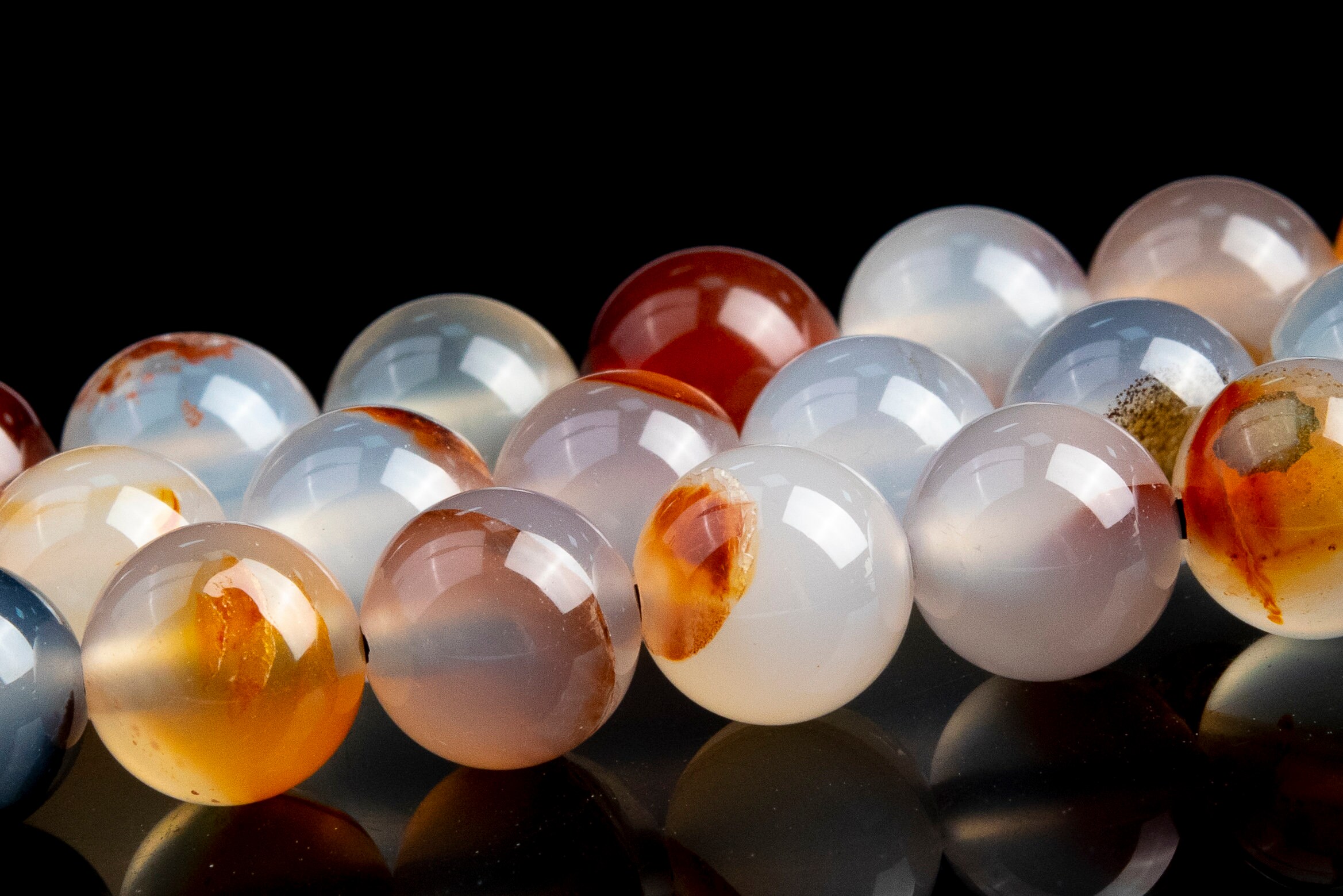 8mm Dendrite Agate Beads Grade Aaa Genuine Natural Africa Gemstone Full Strand Round Loose Beads 15" Bulk Lot 1,3,5,10 And 50 (103350-785) 8mm Dendrite Agate Beads Grade Aaa Genuine Natural Africa Gemstone Full Strand Round Loose Beads 15" Bulk Lot 1,3,5,10 And 50 (103350-785)