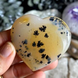 Dendritic Agate Heart
