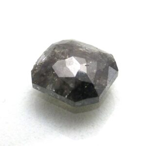 0.64 Carats Charcoal Diamond Loose Rose Cut Cabochon Cushion Square Princess Gemstone Perfect Stone For A Ring Handmade Hand Cut Flat Bottom 0.64 Carats Charcoal Diamond Loose Rose Cut Cabochon Cushion Square Princess Gemstone Perfect Stone For A Ring Handmade Hand Cut Flat Bottom