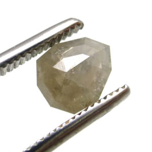 0.77 Carats White Diamond Loose Rose Cut Cabochon Shield Gemstone Ring Stone Will Work With Pmc Metal Clay Handmade Hand Cut Flat Bottom 0.77 Carats White Diamond Loose Rose Cut Cabochon Shield Gemstone Ring Stone Will Work With Pmc Metal Clay Handmade Hand Cut Flat Bottom
