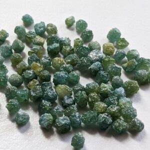 3-3.5mm Green Raw Diamond, Green Rough Diamond, Green Uncut Diamond, Perfect For Bezel And Prong Setting (5pcs To 10pcs Options) - Ppd859 3-3.5mm Green Raw Diamond, Green Rough Diamond, Green Uncut Diamond, Perfect For Bezel And Prong Setting (5pcs To 10pcs Options) - Ppd859