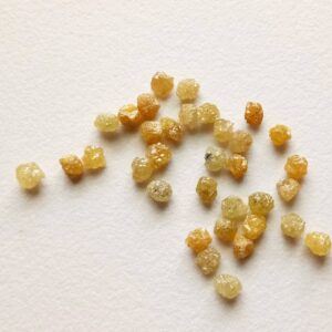 3-3.5mm Yellow Rough Diamond, Loose Yellow Raw Diamond, Uncut Diamond, Conflict Free Yellow Diamonds For Jewelry (1ct To 10ct) - Ddp250 3-3.5mm Yellow Rough Diamond, Loose Yellow Raw Diamond, Uncut Diamond, Conflict Free Yellow Diamonds For Jewelry (1ct To 10ct) - Ddp250
