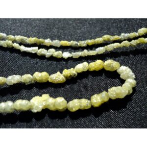 3-5mm Yellow Diamonds, Raw Diamonds, Conflict Free Diamond, Rough Diamond Tumbles For Jewelry (4in To 16in Options) 3-5mm Yellow Diamonds, Raw Diamonds, Conflict Free Diamond, Rough Diamond Tumbles For Jewelry (4in To 16in Options)
