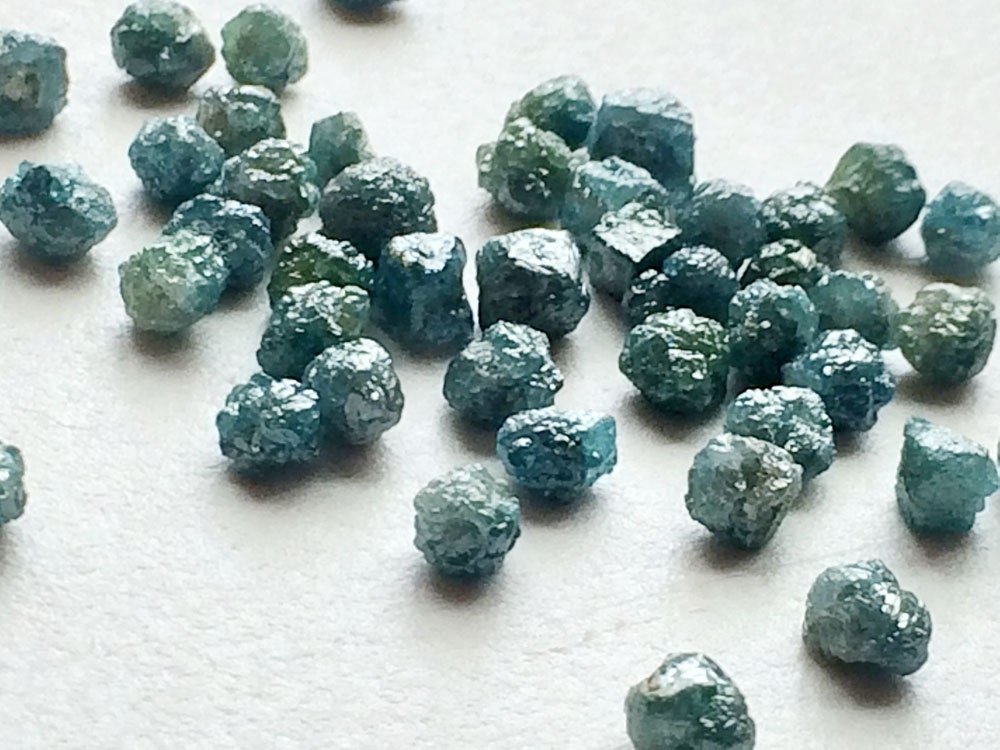 4-5mm Blue Raw Diamond, Blue Rough Diamond, Rough Diamond, Uncut Diamond, Loose Blue Conflict Free Raw Diamond For Jewelry (2pc To 20pc) 4-5mm Blue Raw Diamond, Blue Rough Diamond, Rough Diamond, Uncut Diamond, Loose Blue Conflict Free Raw Diamond For Jewelry (2pc To 20pc)