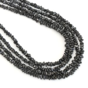 Black Diamond Chips Organic Beads - 2mm To 3.5mm - Organic Chips Diamond, 16 Inch Strands, Price Per Strand Black Diamond Chips Organic Beads - 2mm To 3.5mm - Organic Chips Diamond, 16 Inch Strands, Price Per Strand