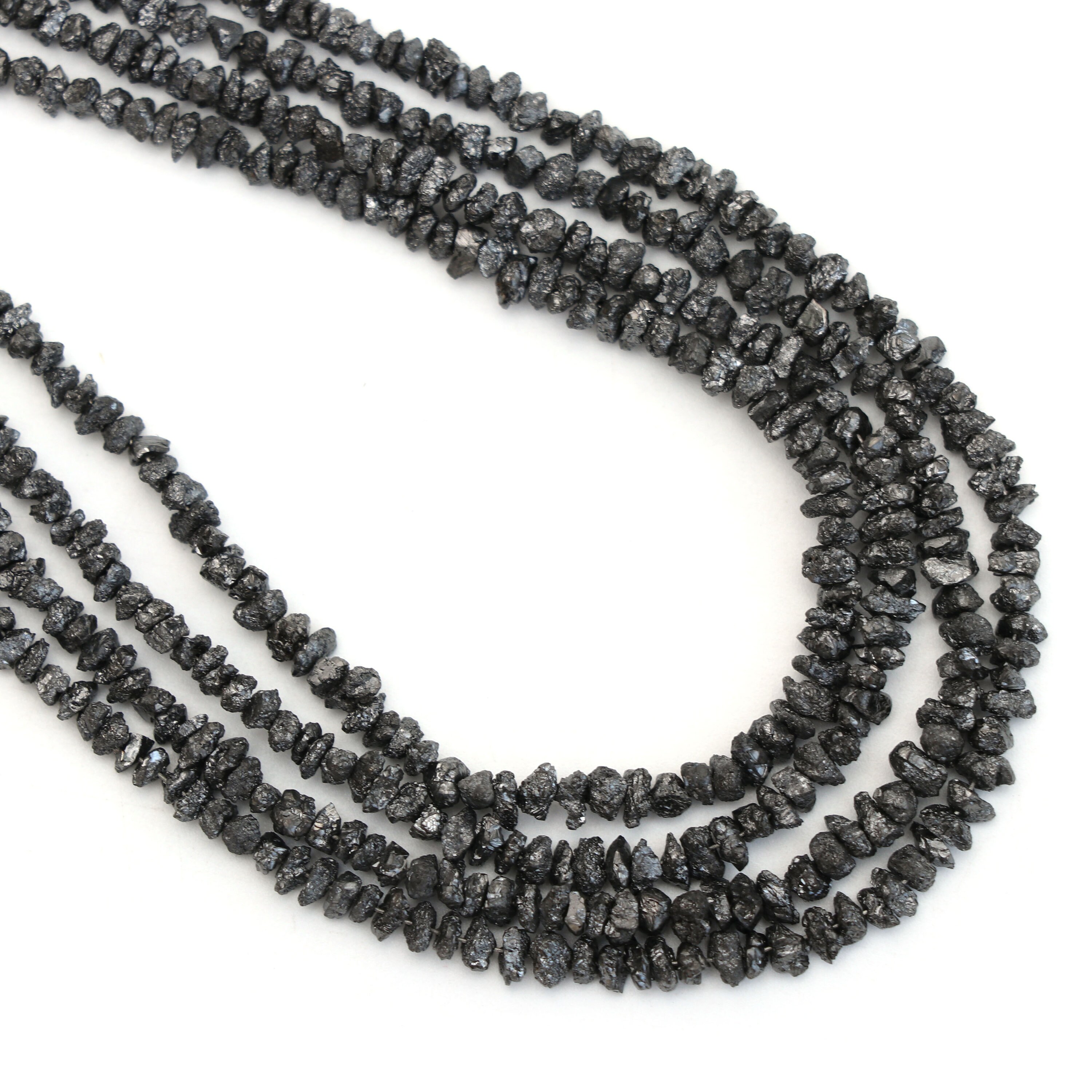 Black Diamond Chips Organic Beads - 2mm To 3.5mm - Organic Chips Diamond, 16 Inch Strands, Price Per Strand Black Diamond Chips Organic Beads - 2mm To 3.5mm - Organic Chips Diamond, 16 Inch Strands, Price Per Strand