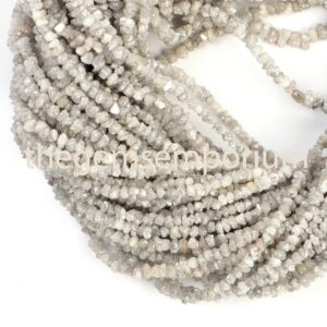 Grey Diamond Faceted Nuggets Beads, Grey Diamond Chips, Diamond Beads, Aaa Quality,gemstone For Jewelry Making Grey Diamond Faceted Nuggets Beads, Grey Diamond Chips, Diamond Beads, Aaa Quality,gemstone For Jewelry Making