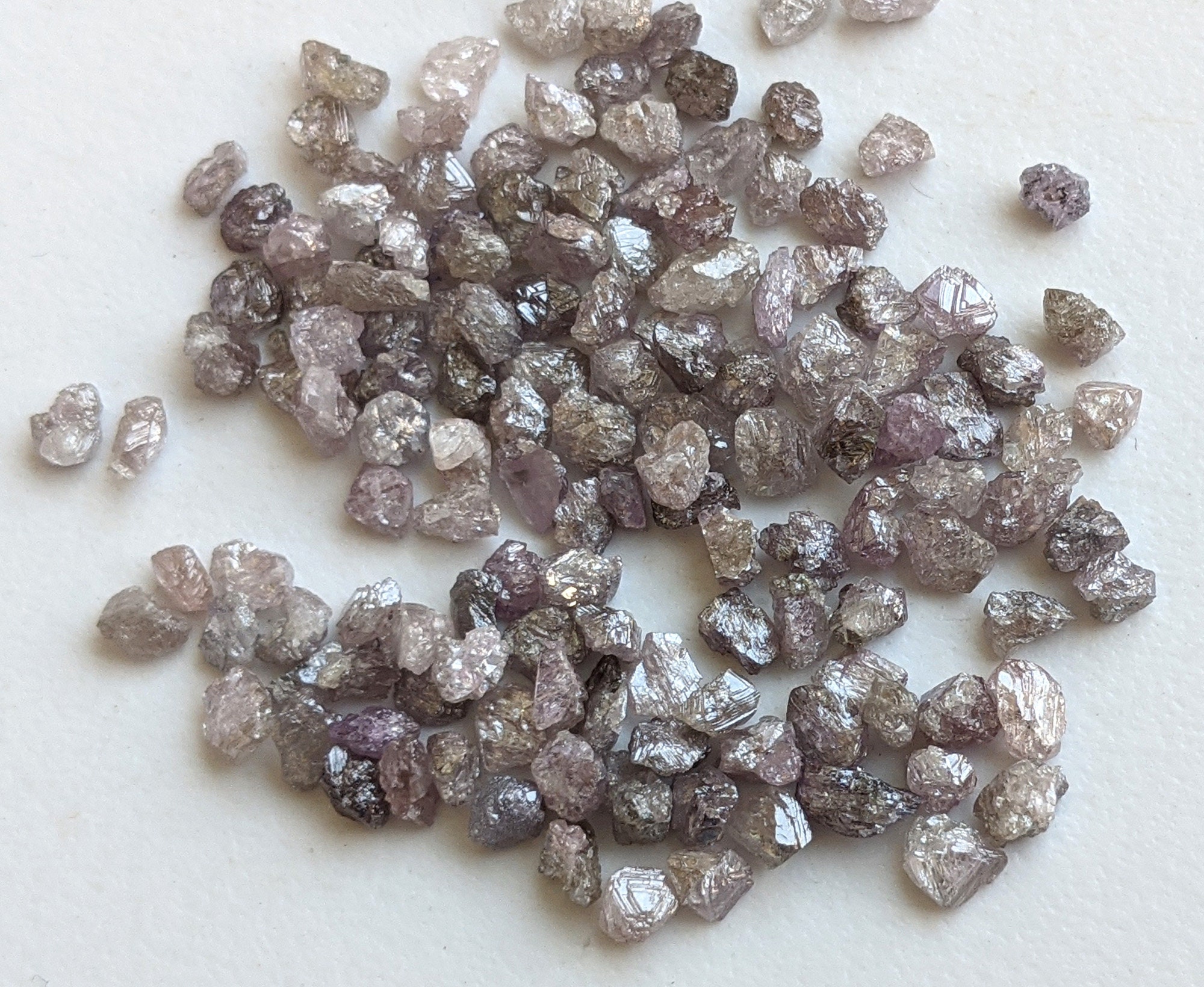 Pink Rough African Diamond, Conflict Free 3-4mm Pink Raw Diamond, Natural Pink Raw Uncut Diamond, Pink Loose Diamonds (1ct To 2 Cts)-ppd828 Pink Rough African Diamond, Conflict Free 3-4mm Pink Raw Diamond, Natural Pink Raw Uncut Diamond, Pink Loose Diamonds (1ct To 2 Cts)-ppd828