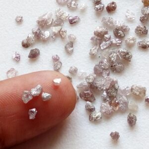 Pink Rough Diamond, Conflict Free 1.5-2mm Raw Uncut Diamond, Natural Rough Diamond, Loose Pink Diamonds For Jewelry (1ct To 2cts)-ddp139 Pink Rough Diamond, Conflict Free 1.5-2mm Raw Uncut Diamond, Natural Rough Diamond, Loose Pink Diamonds For Jewelry (1ct To 2cts)-ddp139
