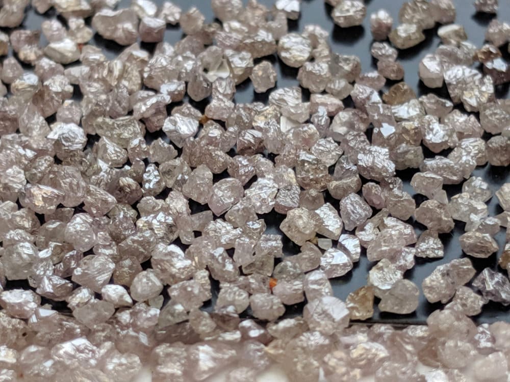 Rare Raw Pink Diamond, Natural 1.5-2mm Rough Light Pink Diamond, Raw Uncut Pink Diamond, Loose Pink Diamond Chips (1 Ct To 5 Ct)-ppd386