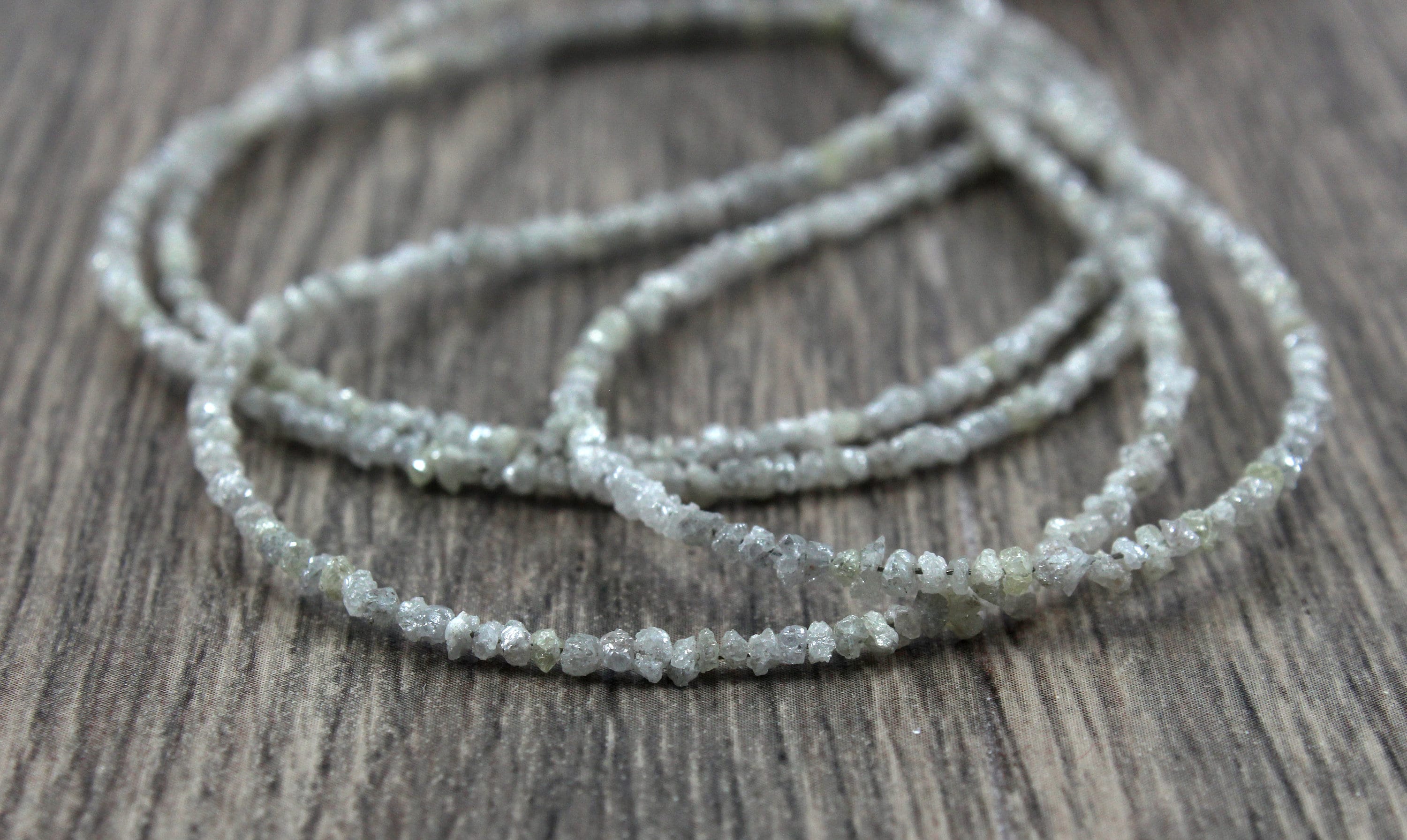 Raw White Diamond Chips: Natural Jewelry Making Supplies (2.5-3.5 Mm)