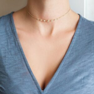 Diamond Choker, Gold Choker Necklace, Diamond Necklace, Diamond Necklace, Simple Gold Necklace, Gold Choker Chain, Simple Necklace, Choker