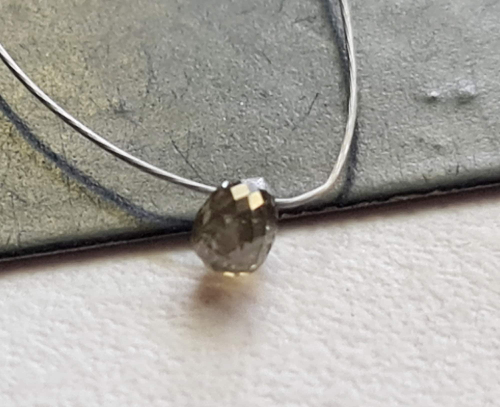 3.2x2.3mm Brown Diamond Drop Bead, 0.14 Cts Natural Brown Diamond Faceted Tear Drop Briolette Bead Drilled Diamond Drop For Jewelry - Pdd653 3.2x2.3mm Brown Diamond Drop Bead, 0.14 Cts Natural Brown Diamond Faceted Tear Drop Briolette Bead Drilled Diamond Drop For Jewelry - Pdd653