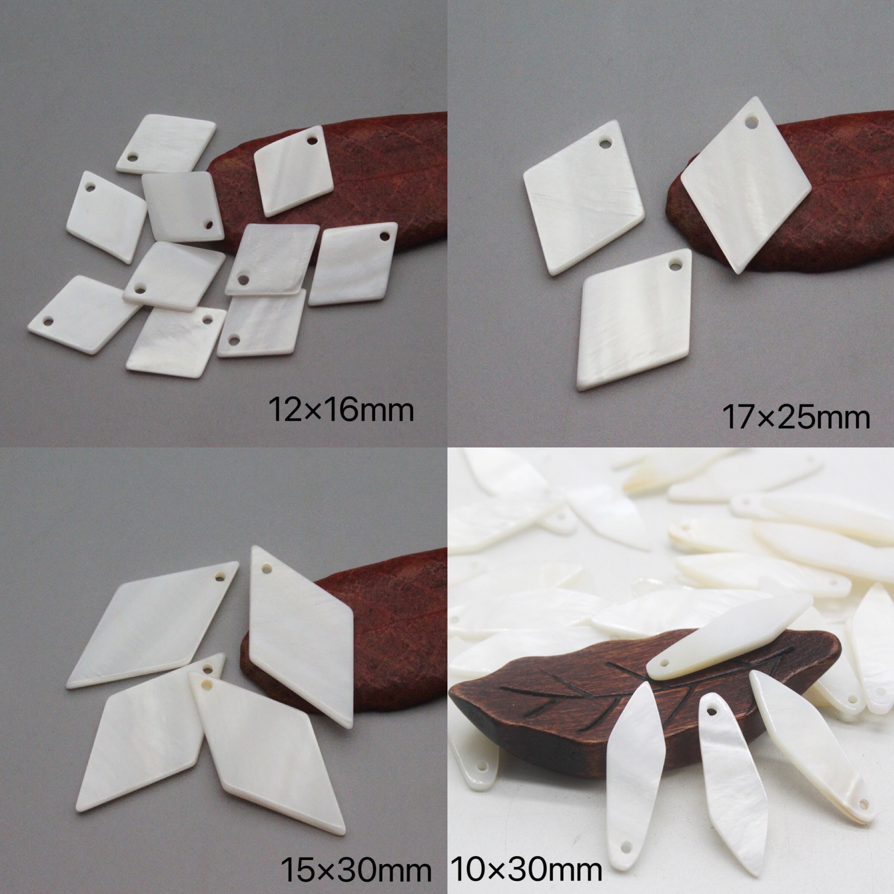 Natural Diamond White Shell Beads,shells Beads,diamond Hanging Piece Shell Beads Accessories,shells Beads.50 Beads