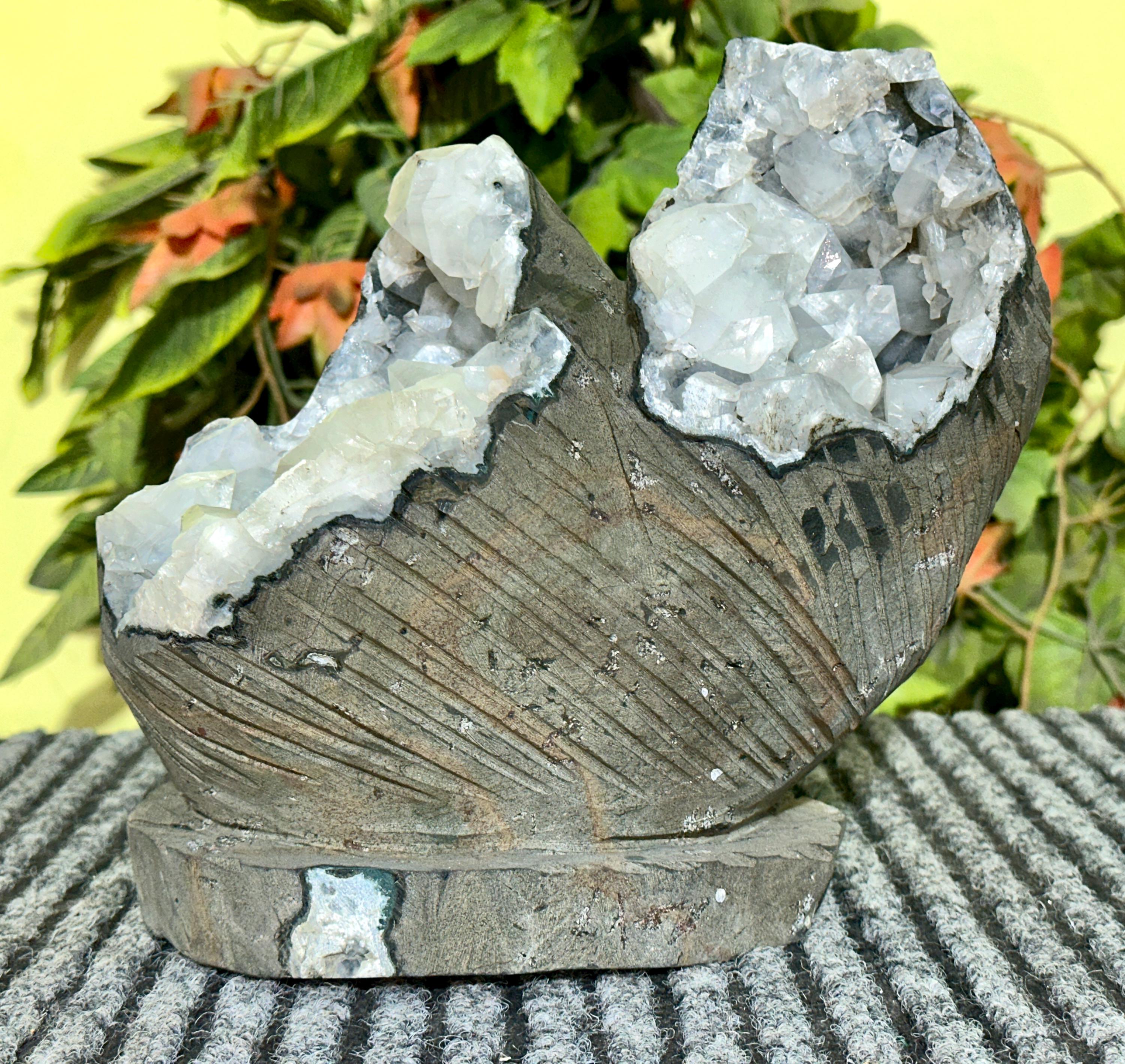 Clear Diamond Apophyllite Cluster | Natural Specimen | Stone Cave Clear Diamond Apophyllite Cluster | Natural Specimen | Stone Cave