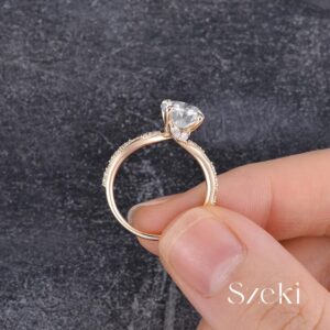 2ct Round Lab Grown Diamond Ring 18k Yellow Gold Diamond Engagement Ring Art Deco Milgrain Ring Hidden Halo Ring Promise Rings For Her 2ct Round Lab Grown Diamond Ring 18k Yellow Gold Diamond Engagement Ring Art Deco Milgrain Ring Hidden Halo Ring Promise Rings For Her